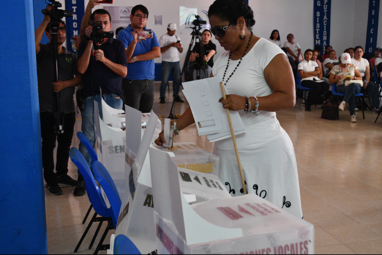 Campechanos listos para ir a votar Campechanos listos para ir a votar