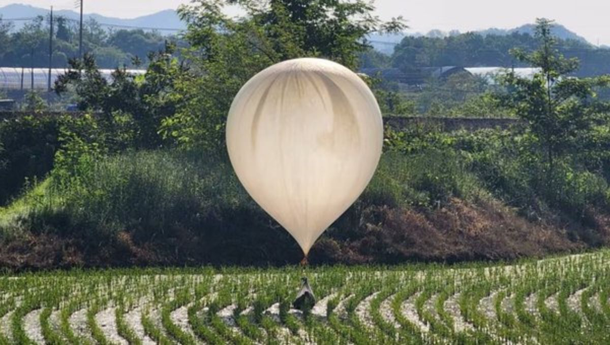 Corea del Norte intensifica tensión enviando globos con desechos y ataques de GPS en la frontera sur