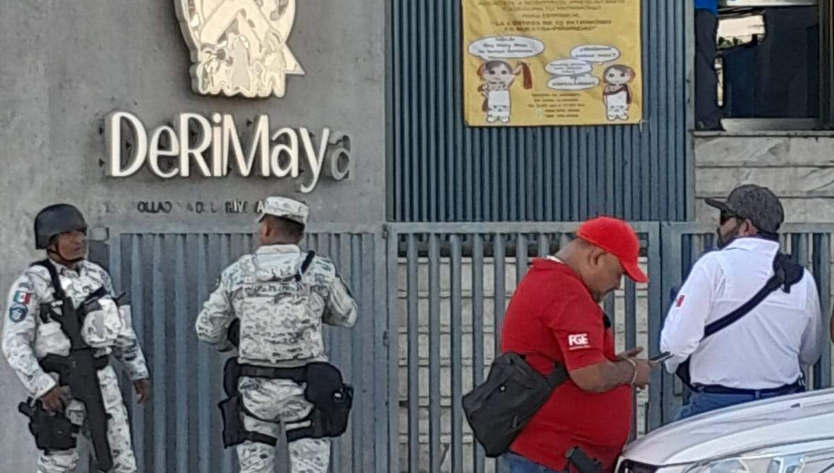 El edificio de Derimaya permanece asegurado por la FGE
