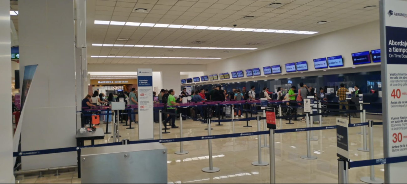 United retrasa más de dos horas el vuelo Mérida-Houston