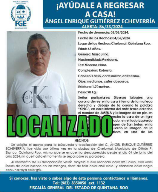 El policía se encuentra en el ISSSTE de Chetumal El policía se encuentra en el ISSSTE de Chetumal
