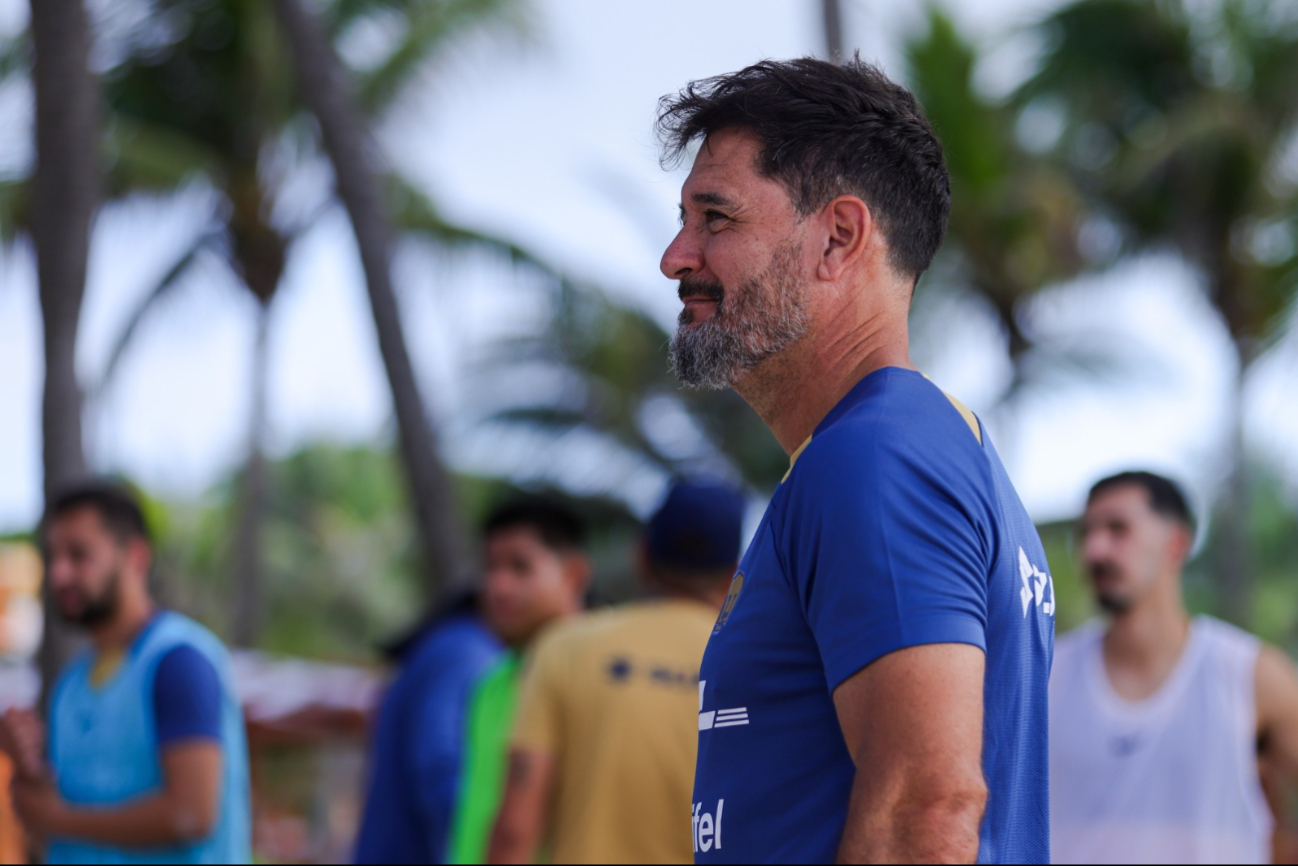 Gustavo Lema arrancó los entrenamientos de Pumas Gustavo Lema arrancó los entrenamientos de Pumas