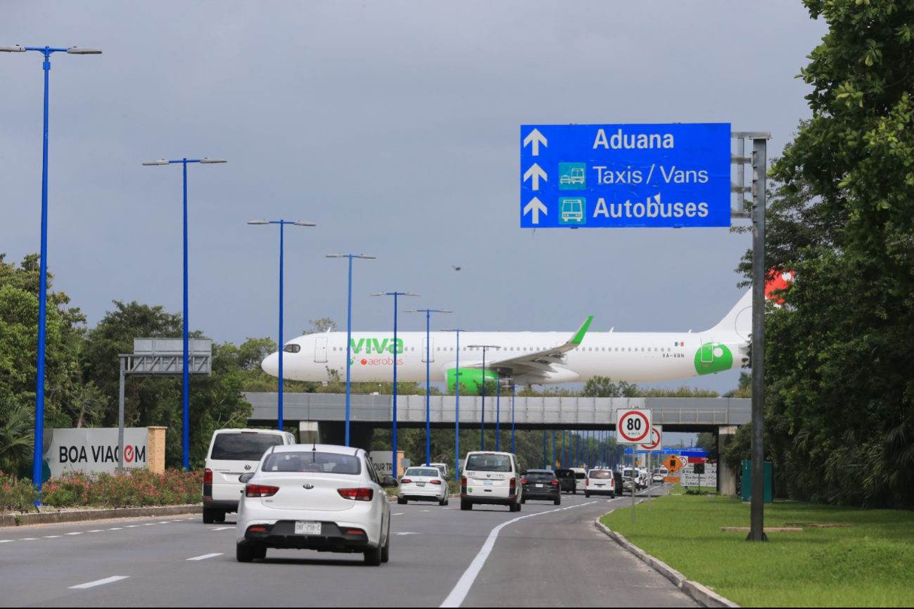 Aeropuerto internacional de Cancún registra 245 vuelos de  llegada 