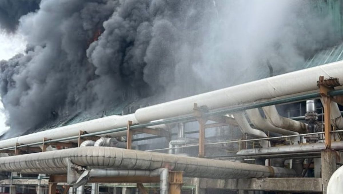 Así terminó el procesador de gas de Pemex en Chiapas