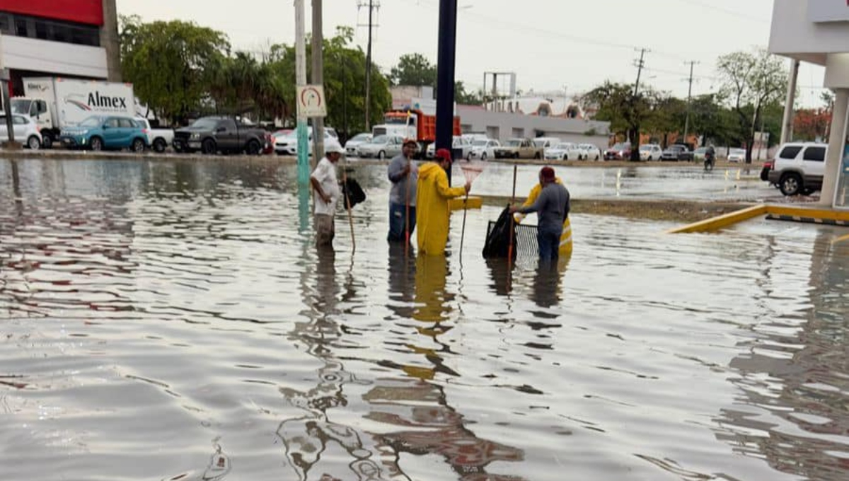 Activan ‘Operativo Tormenta’ en Chetumal tras las fuertes lluvias