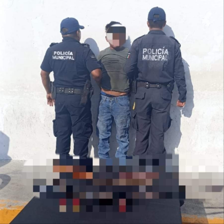 El hombre fue trasladado a la cárcel pública de Progreso El hombre fue trasladado a la cárcel pública de Progreso