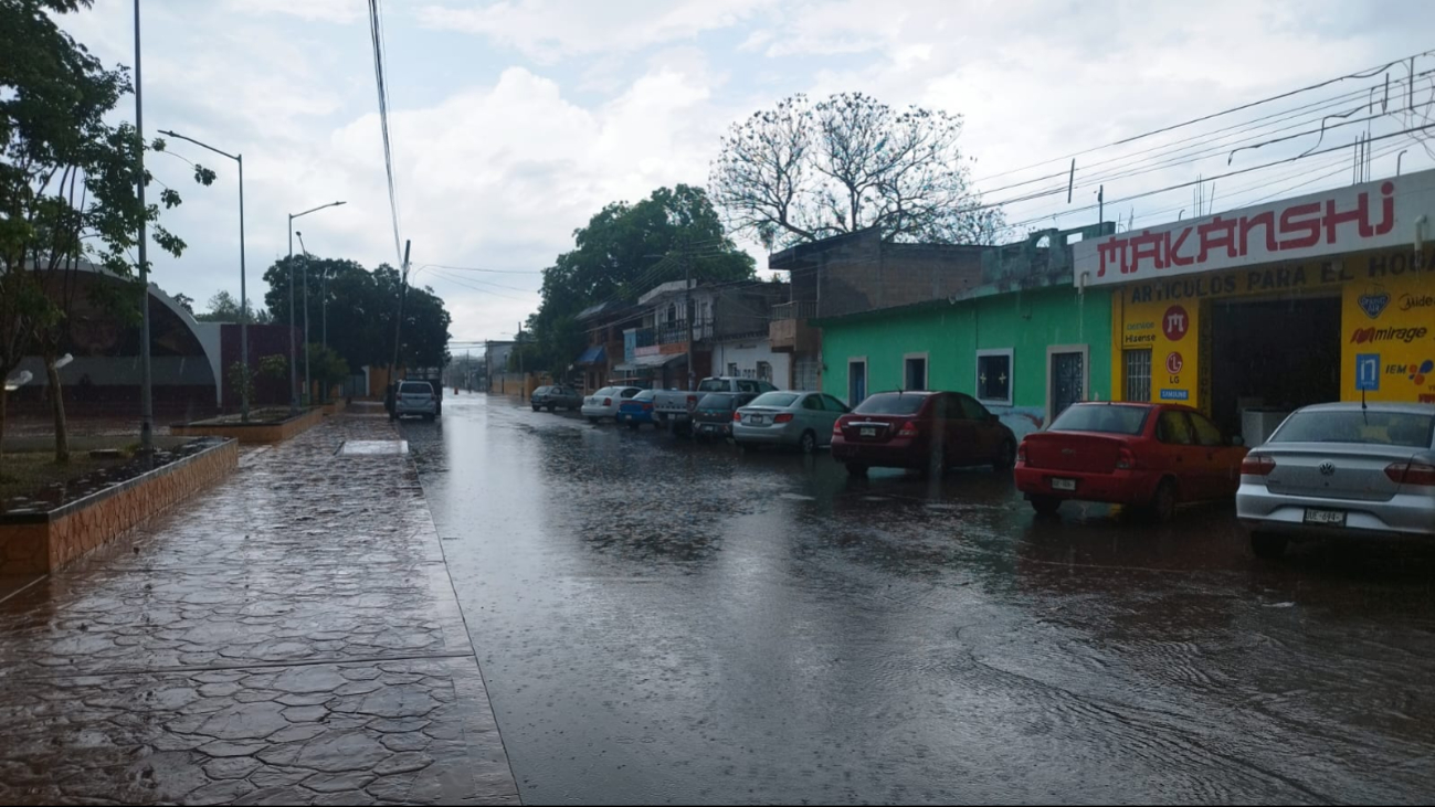 Las lluvias solamente han causado encharcamientos Las lluvias solamente han causado encharcamientos