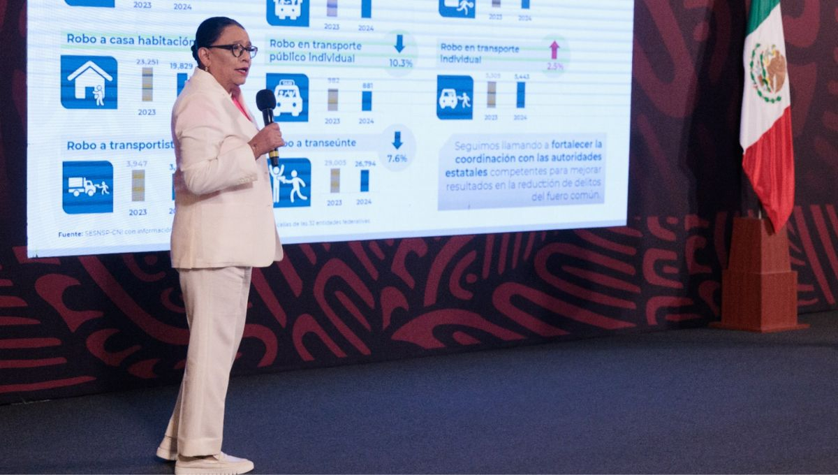 Aumento de feminicidios en México obliga a intensificar acciones de prevención y persecución: Rosa Icela Rodríguez