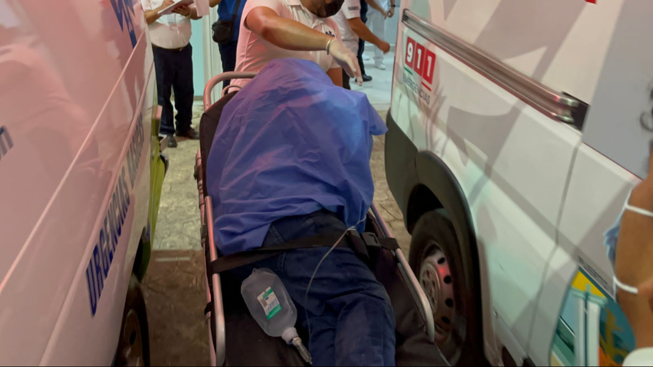 El hombre permanece internado en el hospital El hombre permanece internado en el hospital