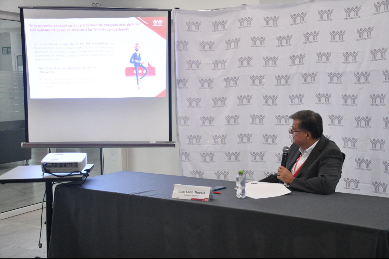  Gobierno Federal invirtió en el Infonavit Campeche más de 4 mil mdp en beneficio a trabajadores         