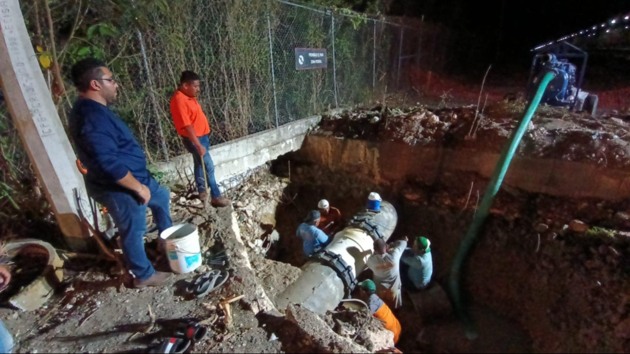 En Campeche, 15 colonias se quedan sin agua potable por fallas eléctricas 