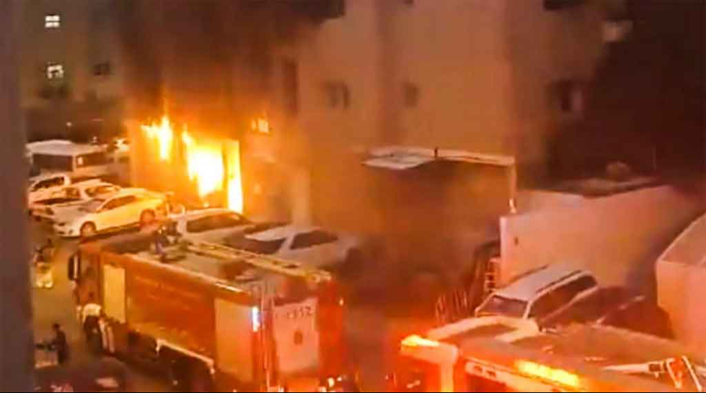 Incendio en Kuwait deja al menos 49 personas muertas Incendio en Kuwait deja al menos 49 personas muertas
