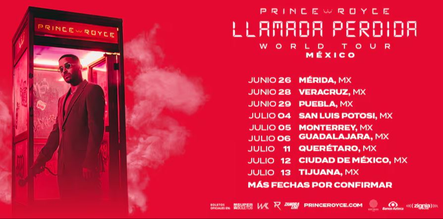 Prince Royce decidió cancelar su gira en México Prince Royce decidió cancelar su gira en México