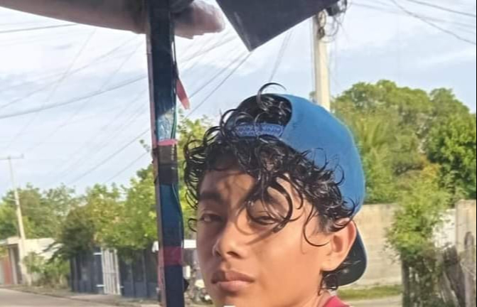 Andrik Emmanuel Ortiz Dios, de 14 años Andrik Emmanuel Ortiz Dios, de 14 años