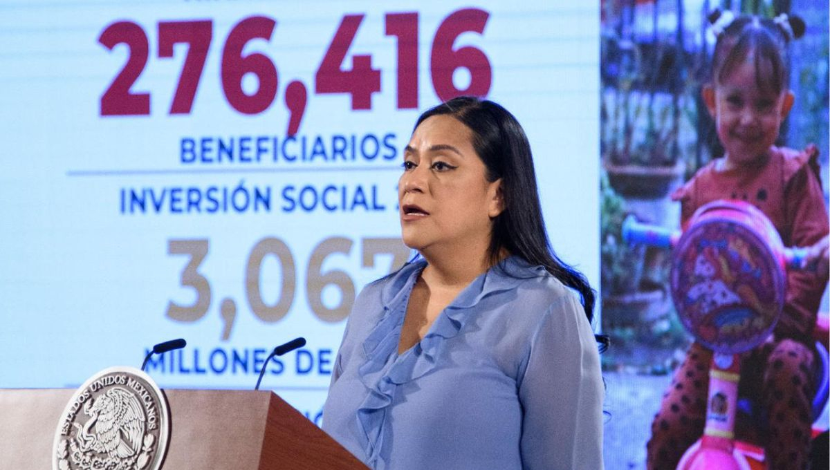 Ariadna Montiel, titular de la Secretaría de Bienestar
