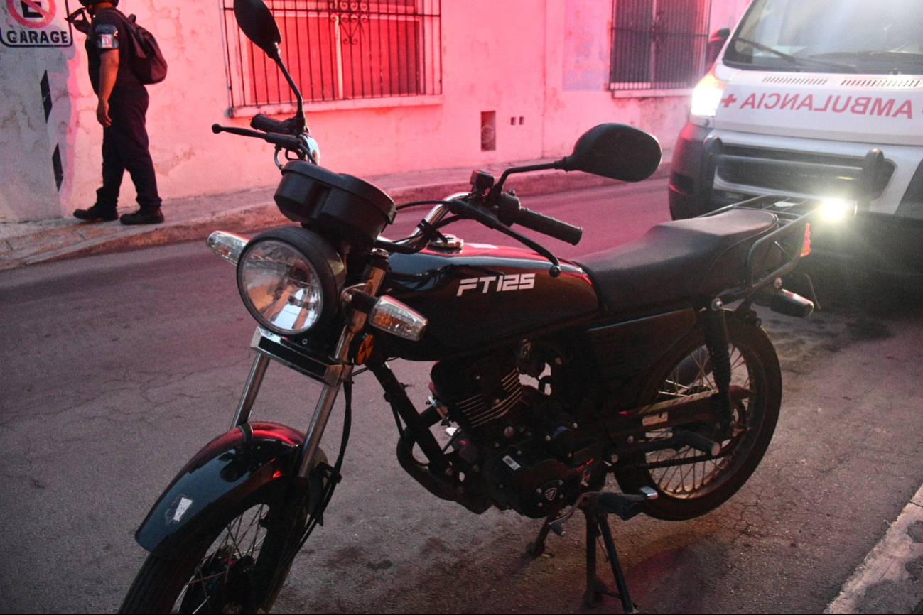 Esta fue la motocicleta involucrada en el accidente Esta fue la motocicleta involucrada en el accidente