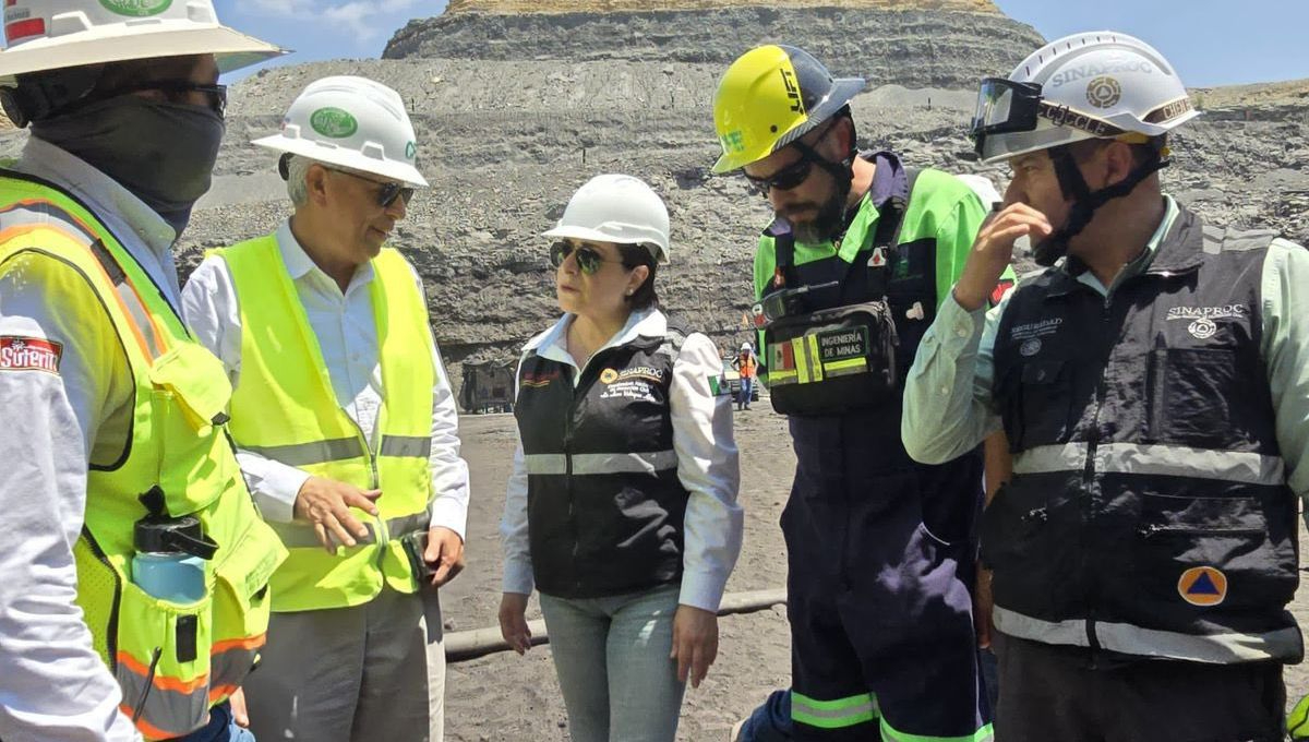 La Coordinación Nacional de Protección Civil reportó avances en la búsqueda y recuperación de mineros atrapados en la mina “El Pinabete” La Coordinación Nacional de Protección Civil reportó avances en la búsqueda y recuperación de mineros atrapados en la mina “El Pinabete”