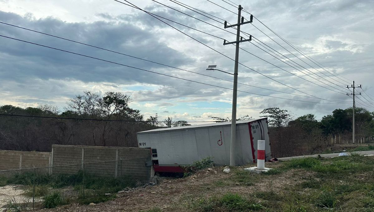 Así terminó la unidad en Campeche