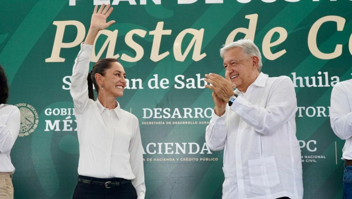 Claudia Sheinbaum y Andrés Manuel López Obrador Claudia Sheinbaum y Andrés Manuel López Obrador