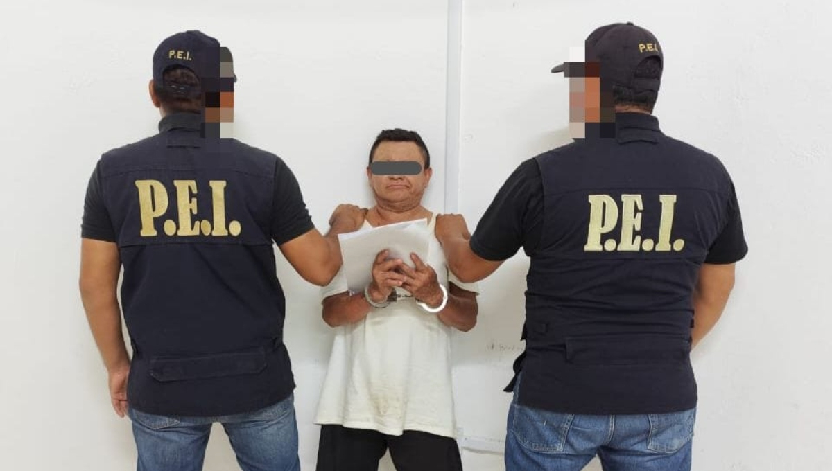 El hombre fue trasladado al Cereso de Tekax