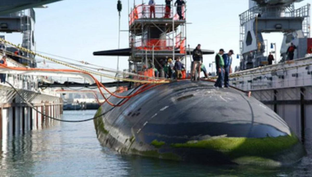 el submarino estadpounidense USS Helena llegó a Guantanamo, Cuba, 24 horas después del arribo de una flotilla rusa a la isla