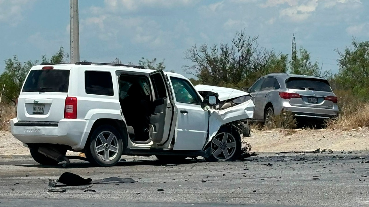 Equipo de Sheinbaum sufre aparadoso accidente en Monclova Equipo de Sheinbaum sufre aparadoso accidente en Monclova