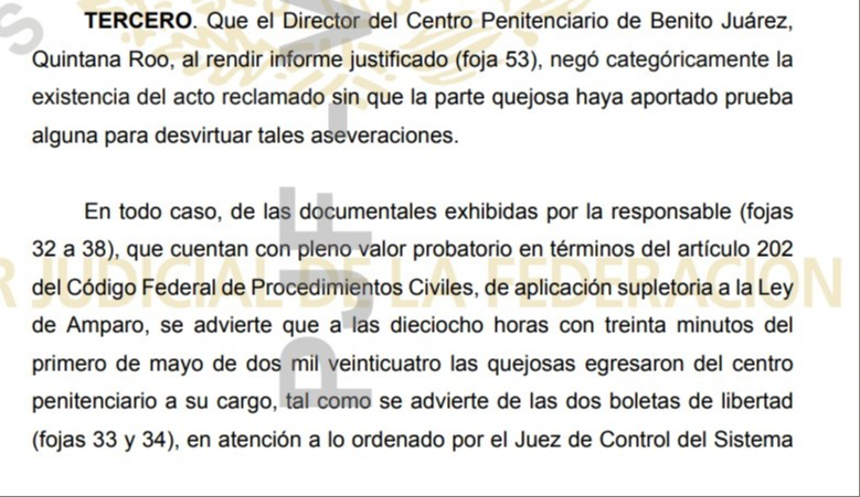 Las dos mujeres llevan su proceso en libertad Las dos mujeres llevan su proceso en libertad