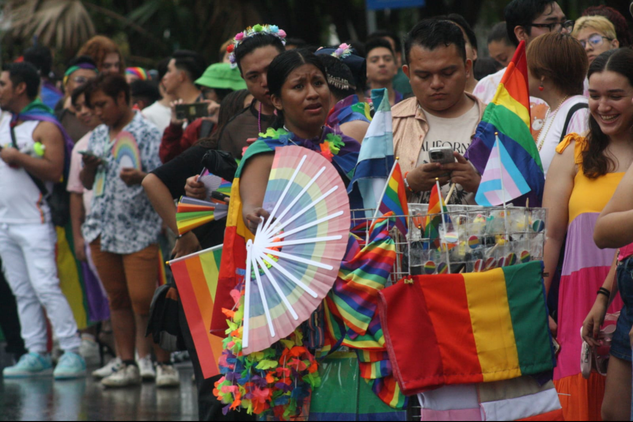 Marcha del orgullo LGBT en Mérida / Nadia Marcha del orgullo LGBT en Mérida / Nadia