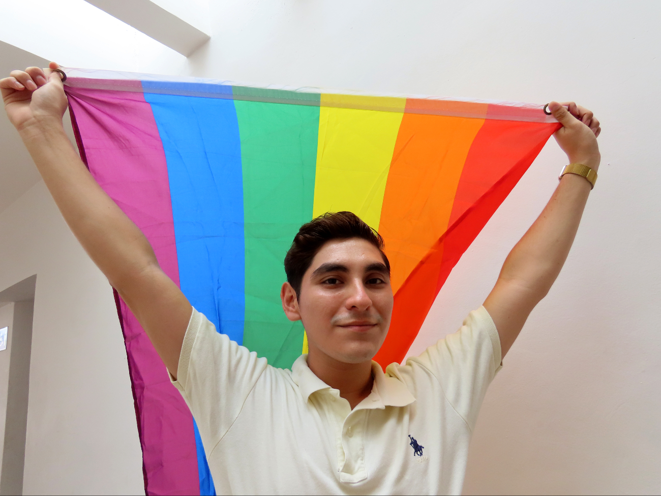 Roberto McDonald se identifica como una persona gay Roberto McDonald se identifica como una persona gay