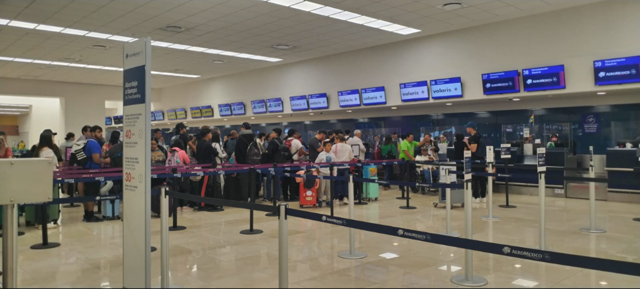 Se ha registrado una gran afluencia de pasajeros Se ha registrado una gran afluencia de pasajeros
