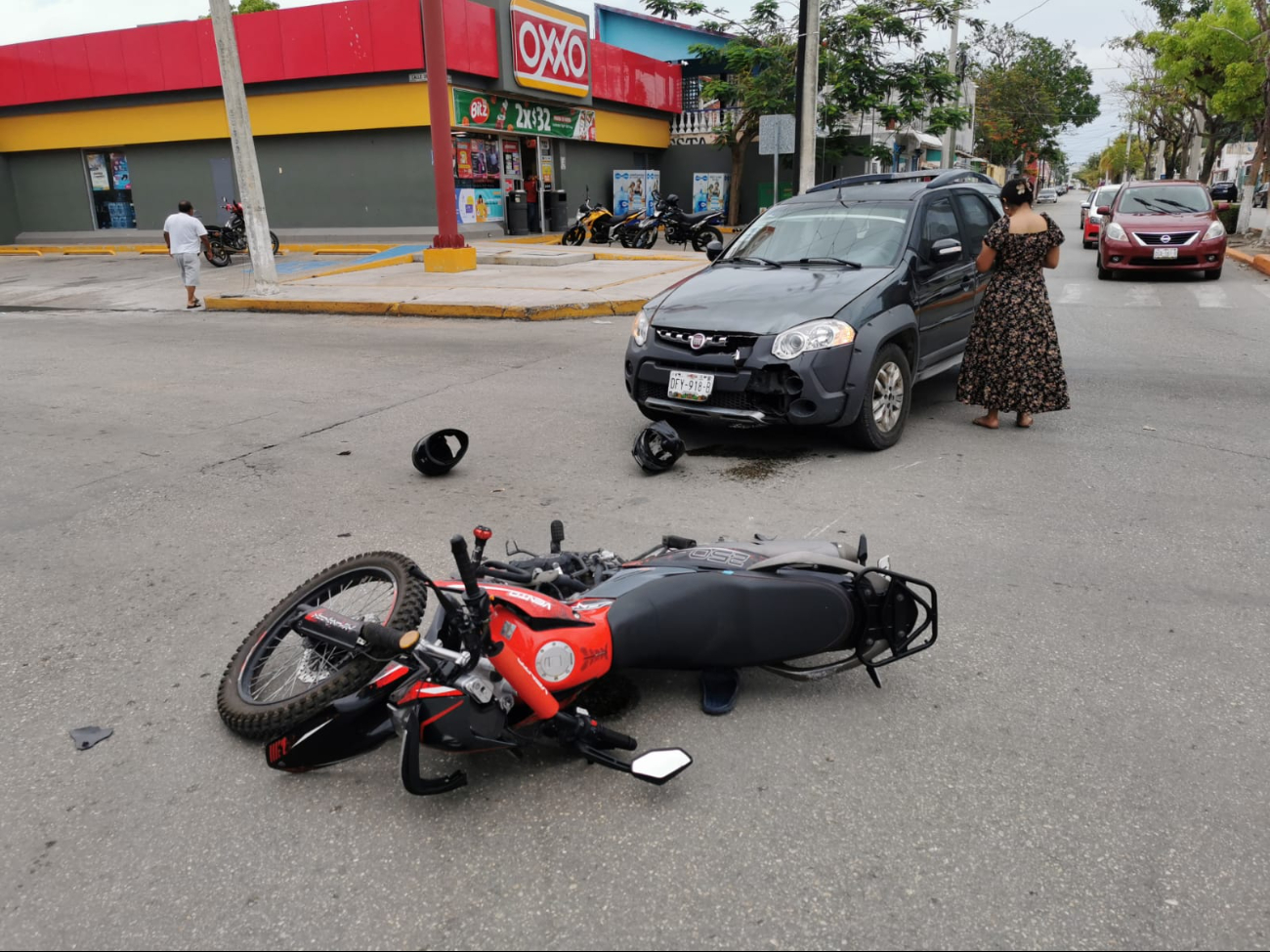Así fue el accidente en Ciudad del Carmen Así fue el accidente en Ciudad del Carmen