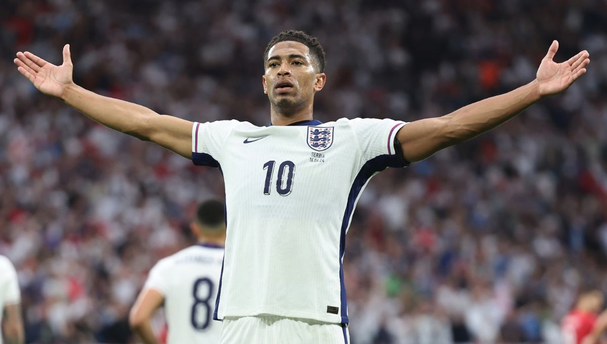 Jude Bellingham anotó el gol del triunfo para Inglaterra en su debut dentro de la Eurocopa 2024