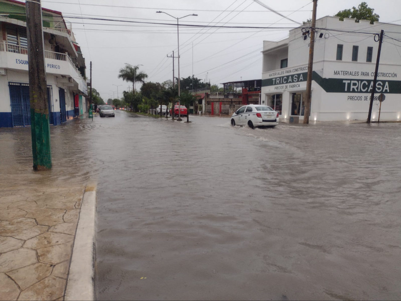 La comunidad de Naranjal Poniente ha sido una de las más afectadas con las lluvias, sobre todo en las zonas bajas La comunidad de Naranjal Poniente ha sido una de las más afectadas con las lluvias, sobre todo en las zonas bajas