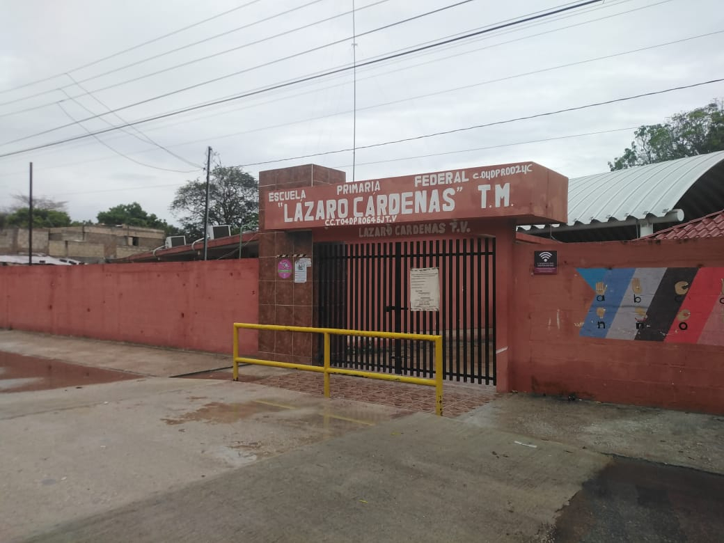 Refugios preparados en Sabancuy ante amenaza de ciclón