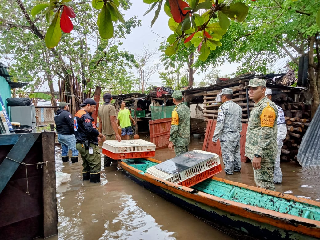 Activan  Plan DN-III en Campeche para detectar zonas de riesgo por fuertes lluvias   