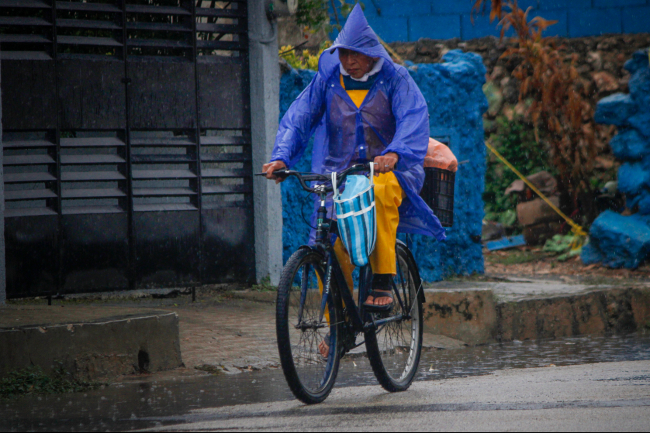 Las lluvias en la Península de Yucatán continuarán