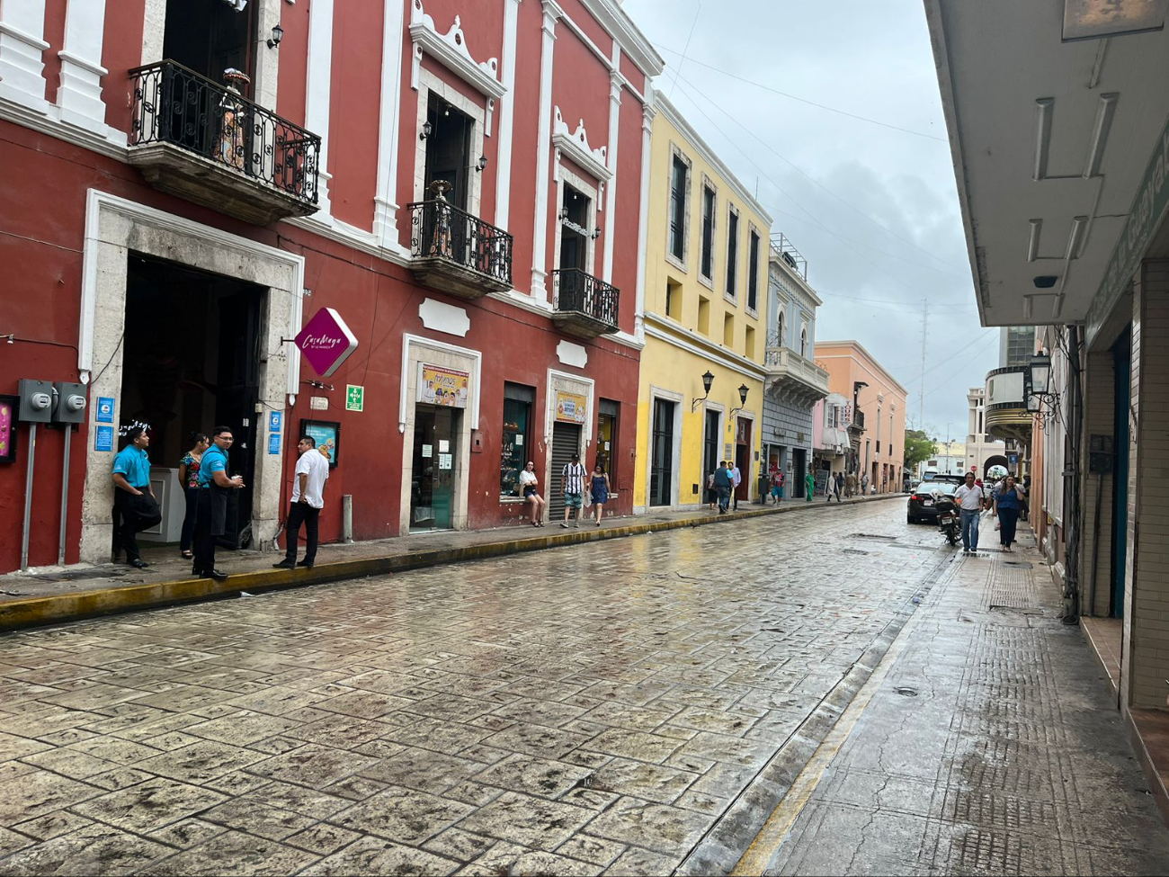 Mérida solamente ha presentado lluvias ligeras Mérida solamente ha presentado lluvias ligeras
