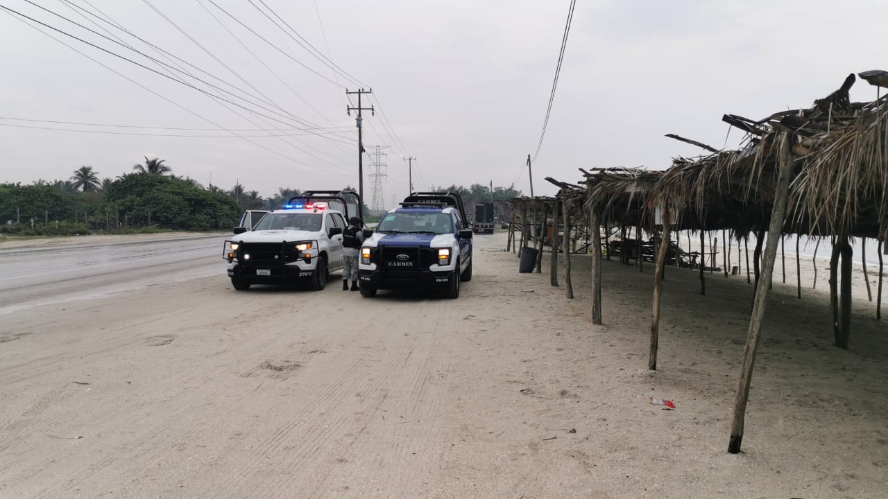 Supuesto cuerpo flotando  moviliza a cuerpos de emergencia en Ciudad del Carmen 