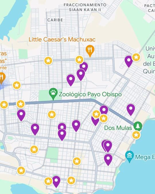 El Gobierno de Quintana Roo identificó algunos puntos críticos en la ciudad El Gobierno de Quintana Roo identificó algunos puntos críticos en la ciudad