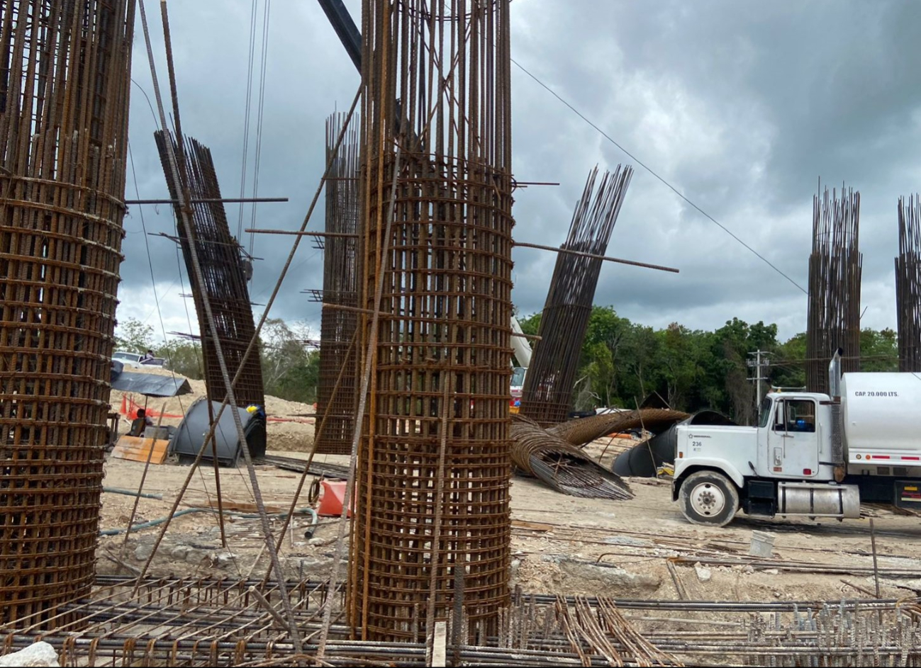 Las estructuras colapsaron por las lluvias Las estructuras colapsaron por las lluvias