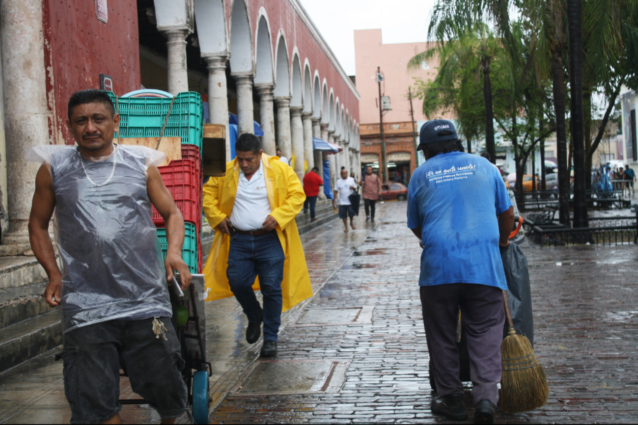 Las lluvias seguirán esta semana en la Península de Yucatán Las lluvias seguirán esta semana en la Península de Yucatán