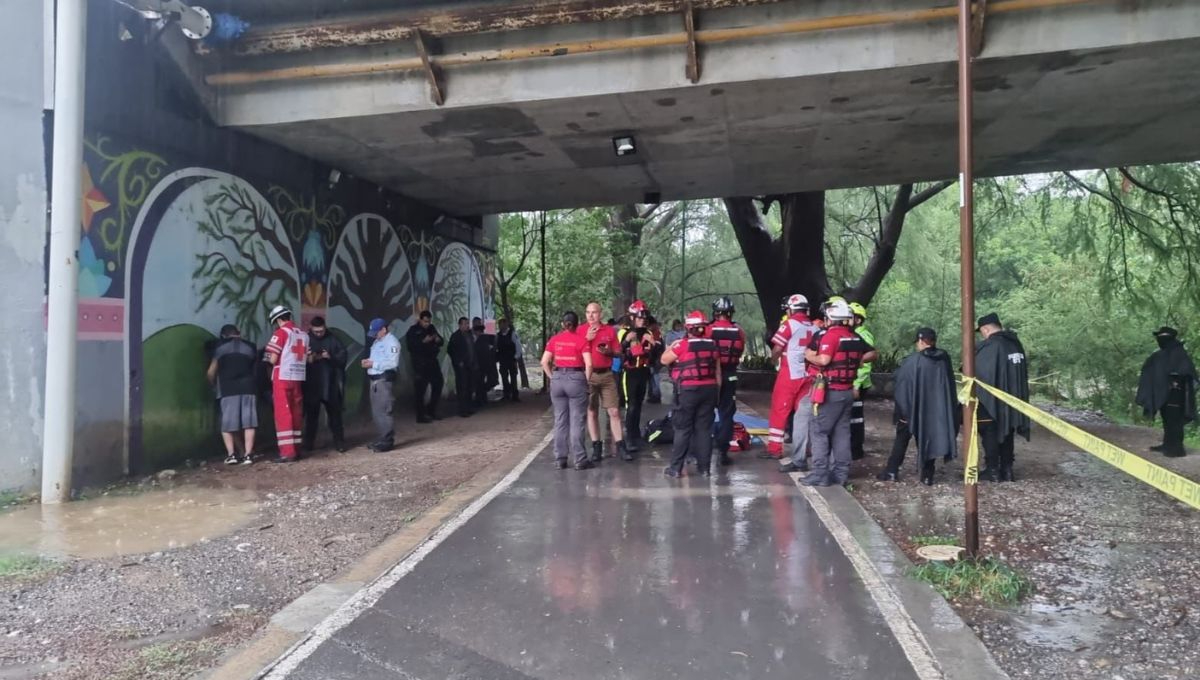 Tormenta Tropical Alberto: Menor de edad muere, víctima de corriente de río La Silla, en Nuevo León 