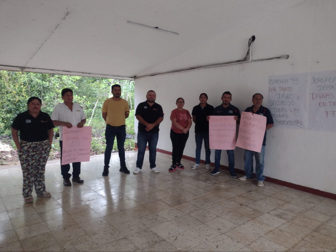 Participan un total de 18 trabajadores de base del INPI