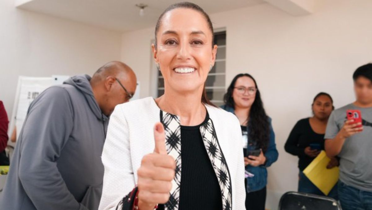 Claudia Sheinbaum insta a los ciudadanos a no temer a violencia electoral
