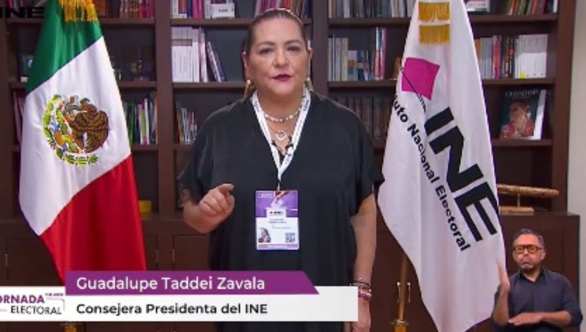 Guadalupe Taddei, consejera presidenta del INE