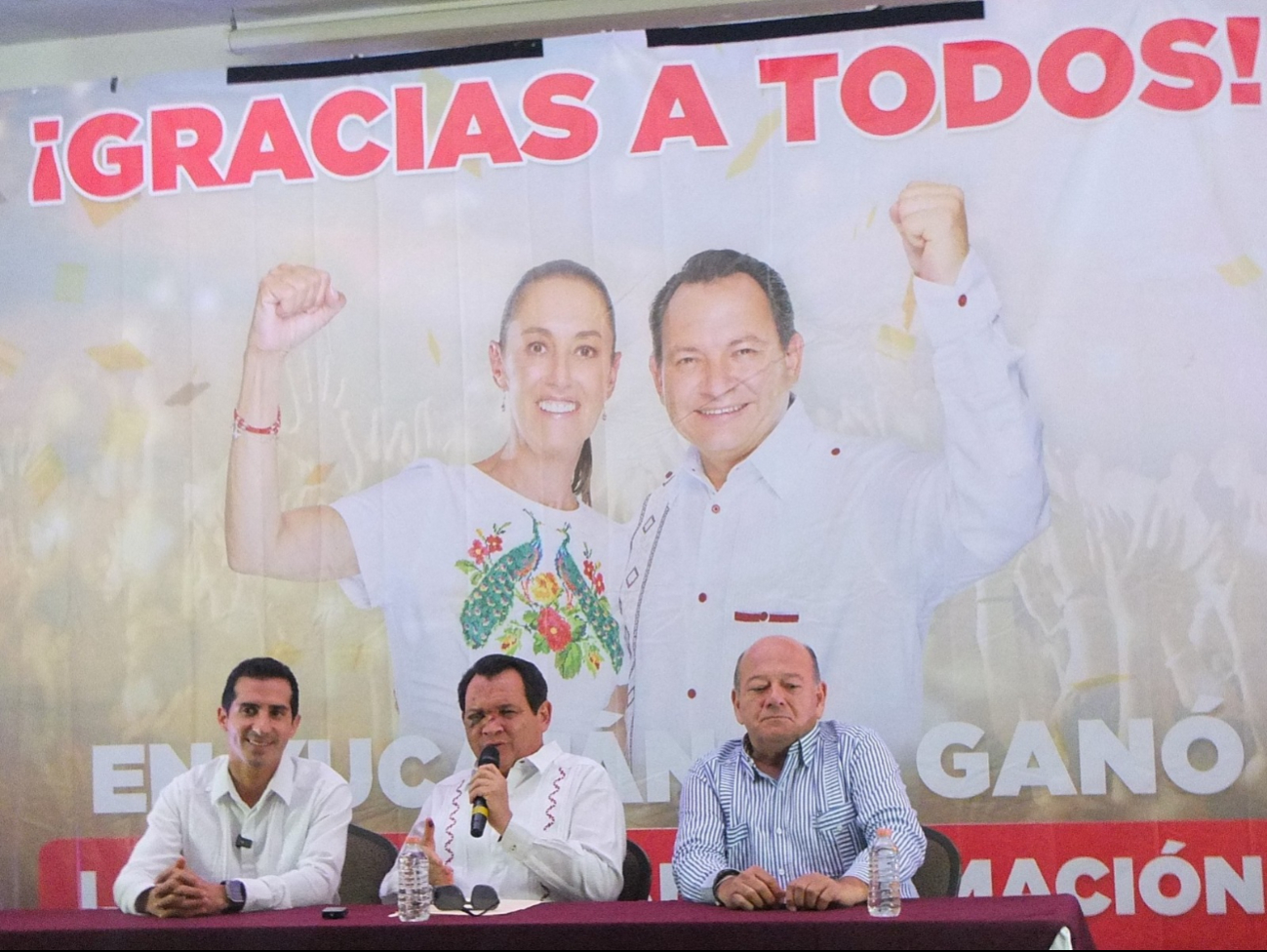 Joaquín Díaz Mena acompaña a Rommel Pacheco, luego de las elecciones Joaquín Díaz Mena acompaña a Rommel Pacheco, luego de las elecciones