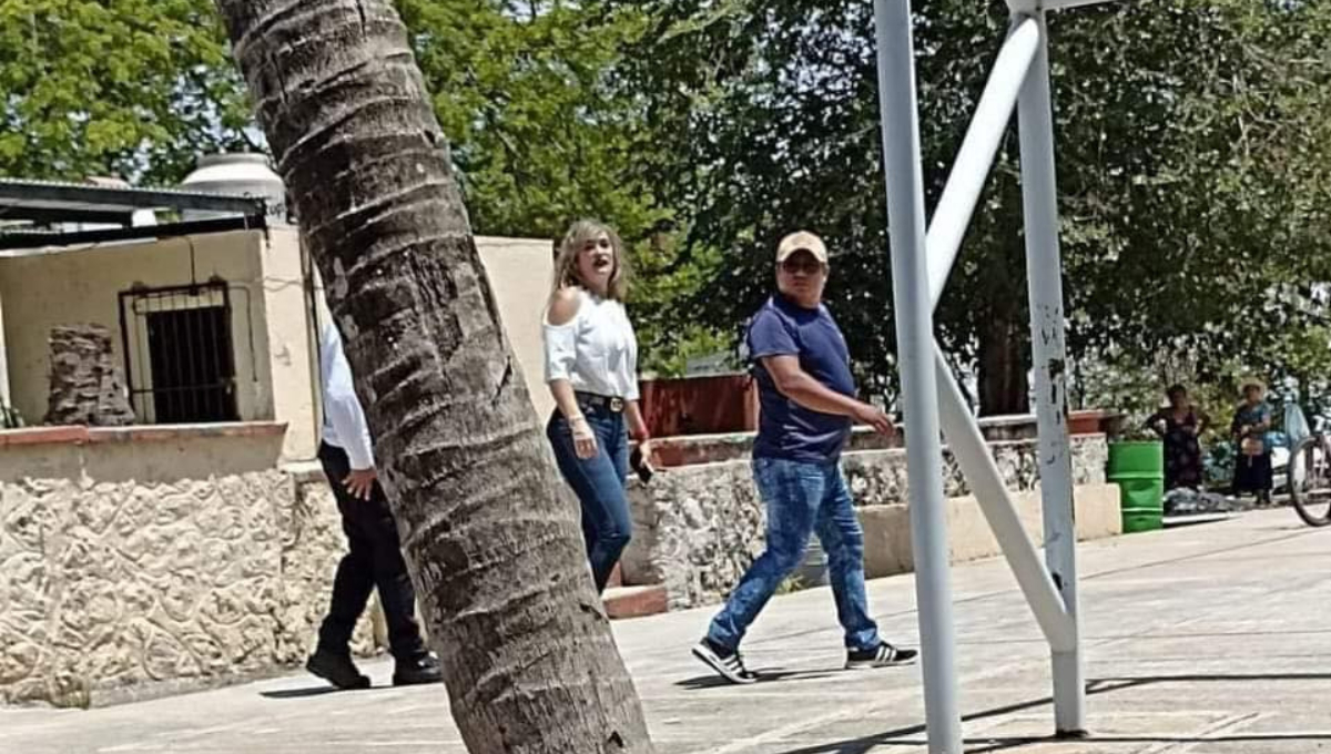 Marcela Muñoz, secretaria de Seguridad de Campeche acudió a votar tras días desaparecida: VIDEO   