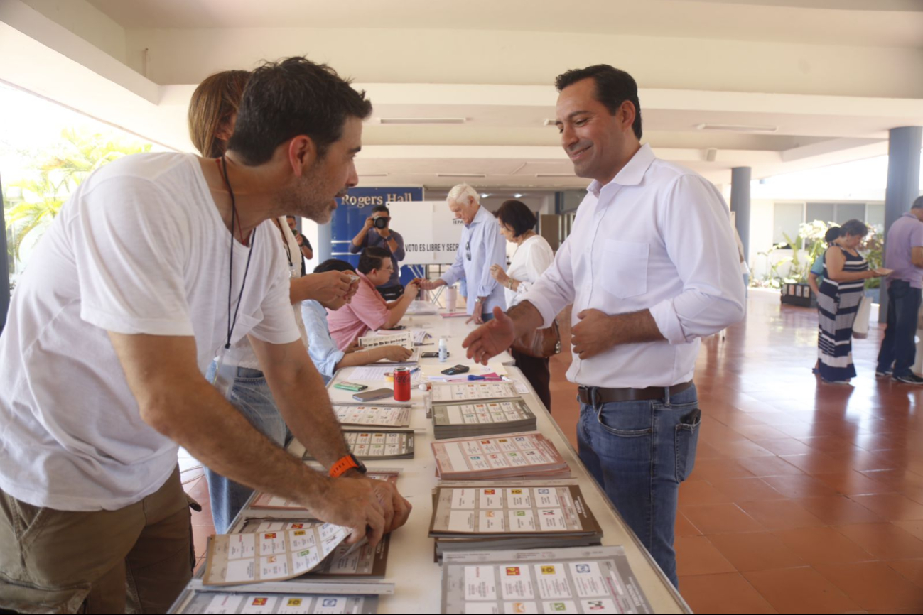 Mauricio Vila  llama a los yucatecos  a votar libres y sin presiones