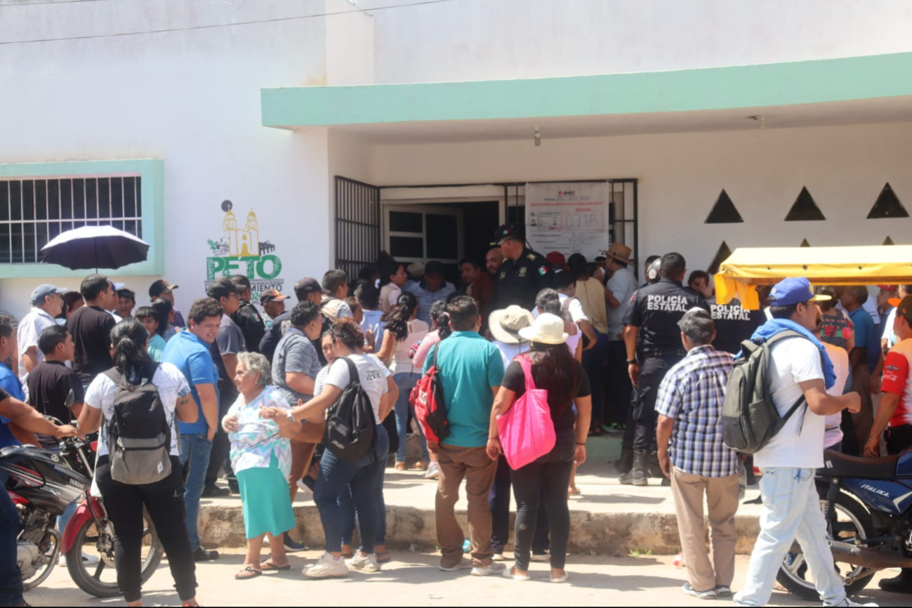 Pobladores se han quejado por la falta de organización