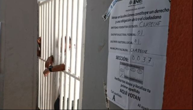 Roban casilla en la Peña